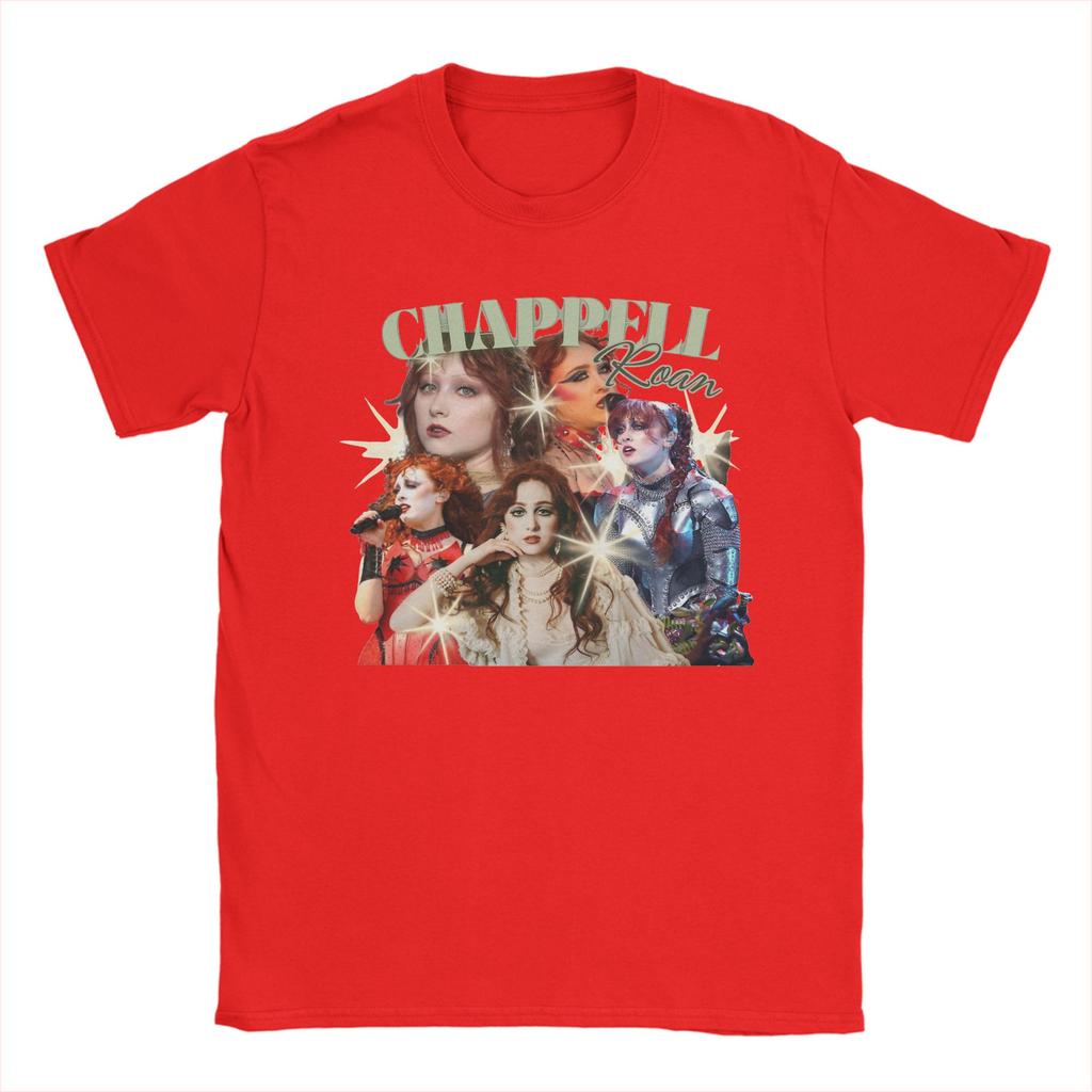 Chappell Roan Midwest Princess Mens T Shirt Funny Tee Shirt Short Sleeve Crew Neck TShirts Pure Cotton Summer Clothes