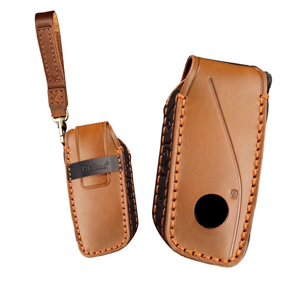 

[KUNIO] BMW Dedicated Key Cover Key Case, Genuine Leather, Hand Sewn, Luxury, Durable, New