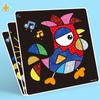 DIY Cartoon Magic Transfer Painting Crafts for Kids Arts and Crafts Toys for Children Creative Educational Learning Drawing Toys