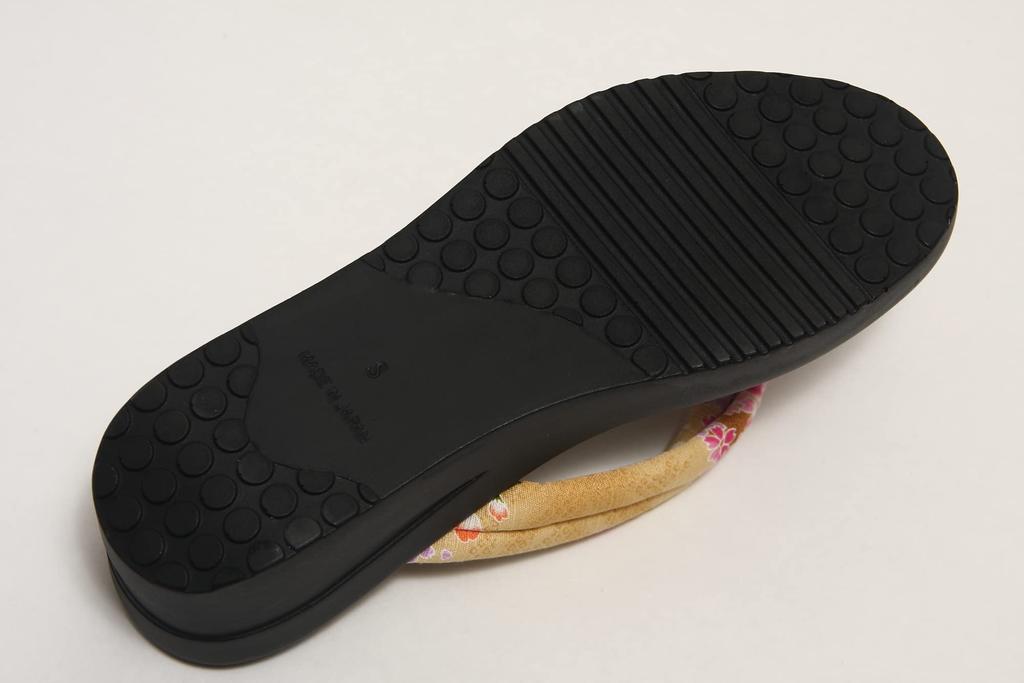 urethane made in size [Hasegawa] Women's Japanese-style sandals, soles, Japan, beige/L