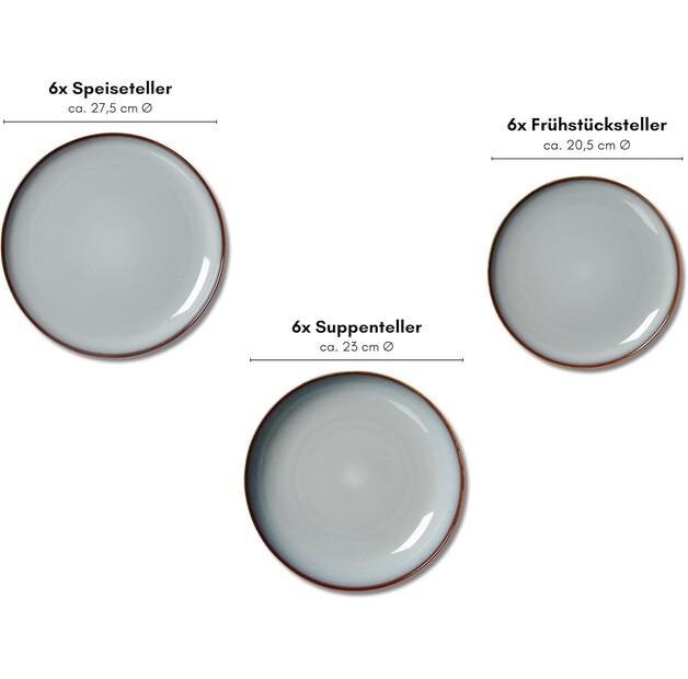 Plates Ritzenhoff & Breker Portofino, 18 Pieces (319415)