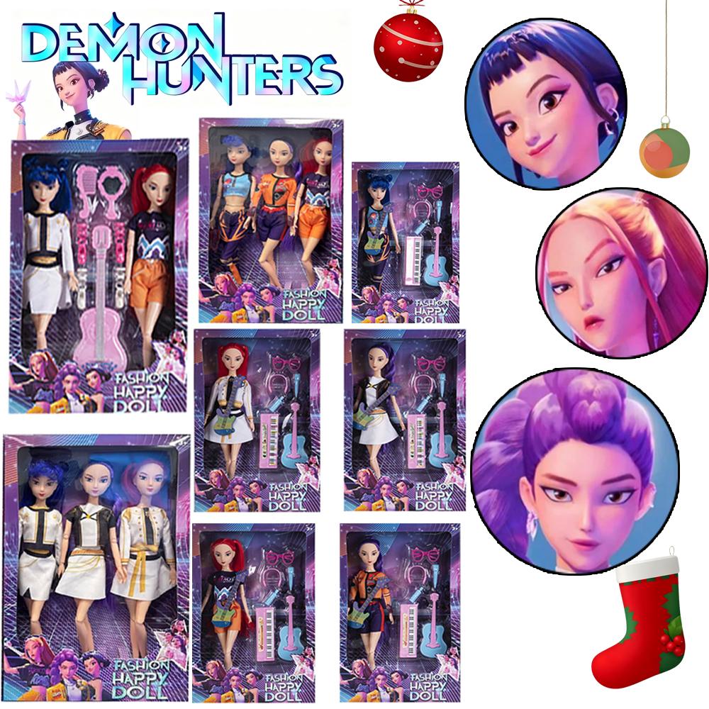 KPop Devil Hunter Charakterfigurine - NEU Dämonenjäger Actionfigur PuppeSpielzeug Rumi Mira Zoey Sussy BJD Puppen für Fans Geschenke