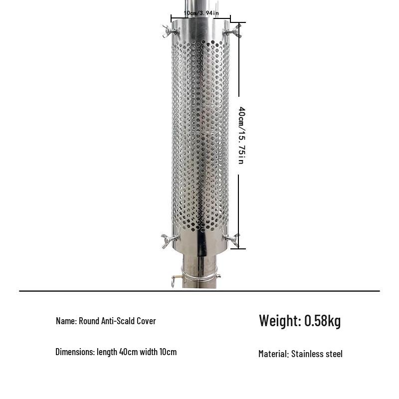 Outdoor Camping Tent Wood Stove Stainless Steel Flue Pipe