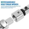 Digital Adjustable Torque Wrench 5-25 NM Steel Open End Torque Wrench Auto Parts Maintenance Spanner Hand Tool