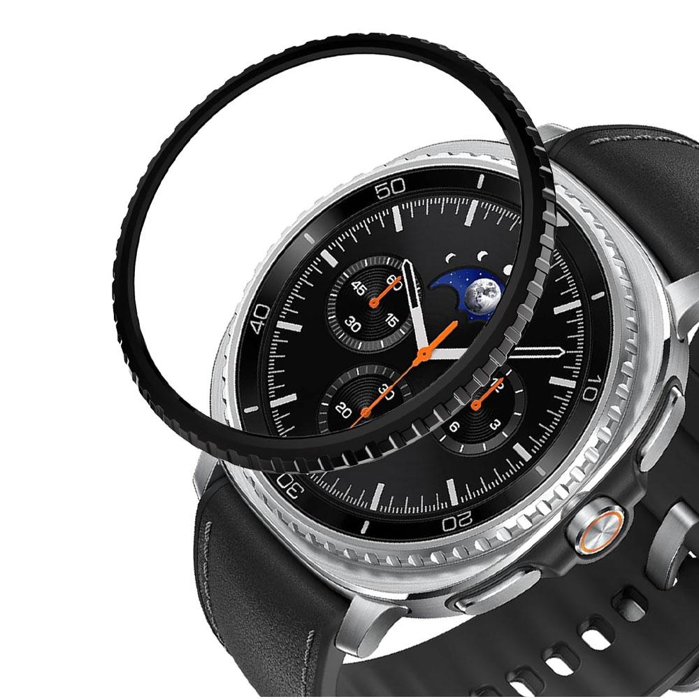 For Samsung Galaxy Watch 8 classic 46mm Stainless Steel Metal Bezel Ring Cover Protector Shell Galaxy Watch 8 Classic Protective