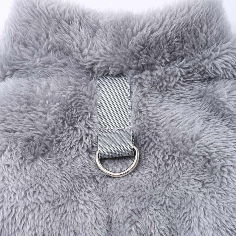 Warm Fleece Sphynx Cat Jumpsuit for Cats Gotas Winter Pet Overalls with Buckle Persian Chinchilla Dog Rompers Mascotas Costume