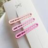 10Pcs Colorful Nonslip Hair Clips Matte Wavy Design Hairclip Styling Accessories Cute Barrettes Headwearfor Daily Makeup Travel