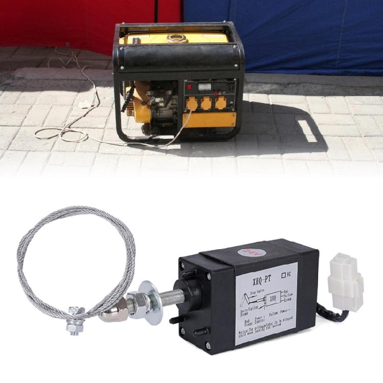 Elektrische Diesel Abschaltventile 12V/24V Lange Lebensdauer Magnetventil Geeignet für Motorsteuerung Dieselmotor Abschaltsteuerung