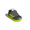 Adidas Altarun CF I Abrasion Resistant Low top Toddler Shoes Gray Yellow Infant And Toddler CQ0025