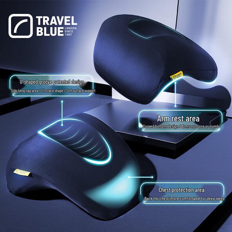 Ergonomic Memory Foam Desk Nap Pillow One Size