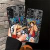 Phone Cover Case for Samsung Galaxy A73 A33 A14 A23 A52S A72 A54 A16 A15 A35 A53 A56 A55 A34 A36 A17 A52 One Piece Luffy Cute