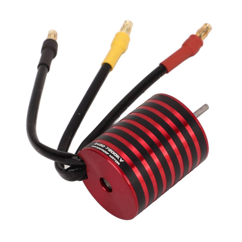 2430 Brushless Motor Large Torsion Fast Heat Dissipation Waterproof RC Car Motor for Traxxas 116