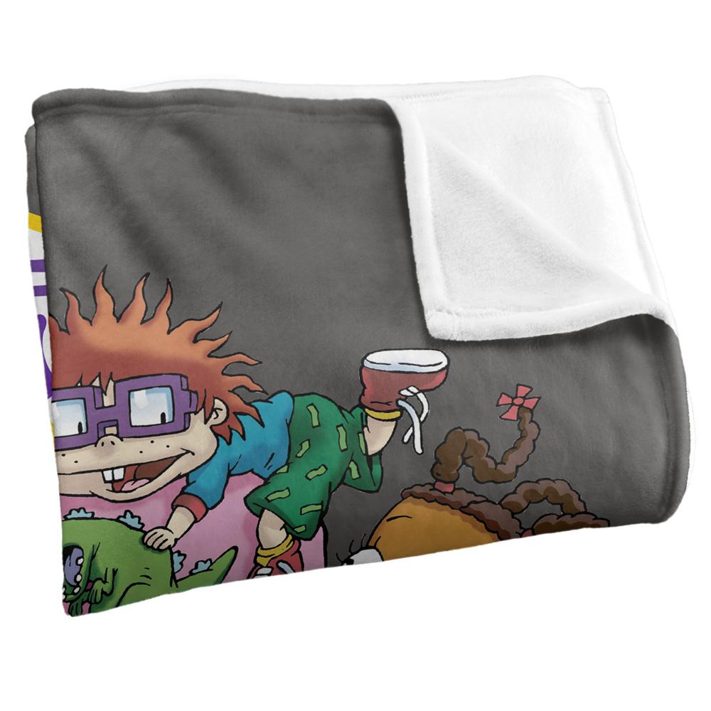Rugrats Silky Chair Supersoft Blanket