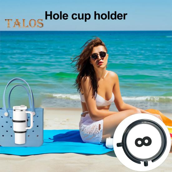 Cup Holder 30/40oz Universal Cup Holder for Bogg Bag Single Nut Design Multi-functional Cup Holder for Travel And Outdoor Activities