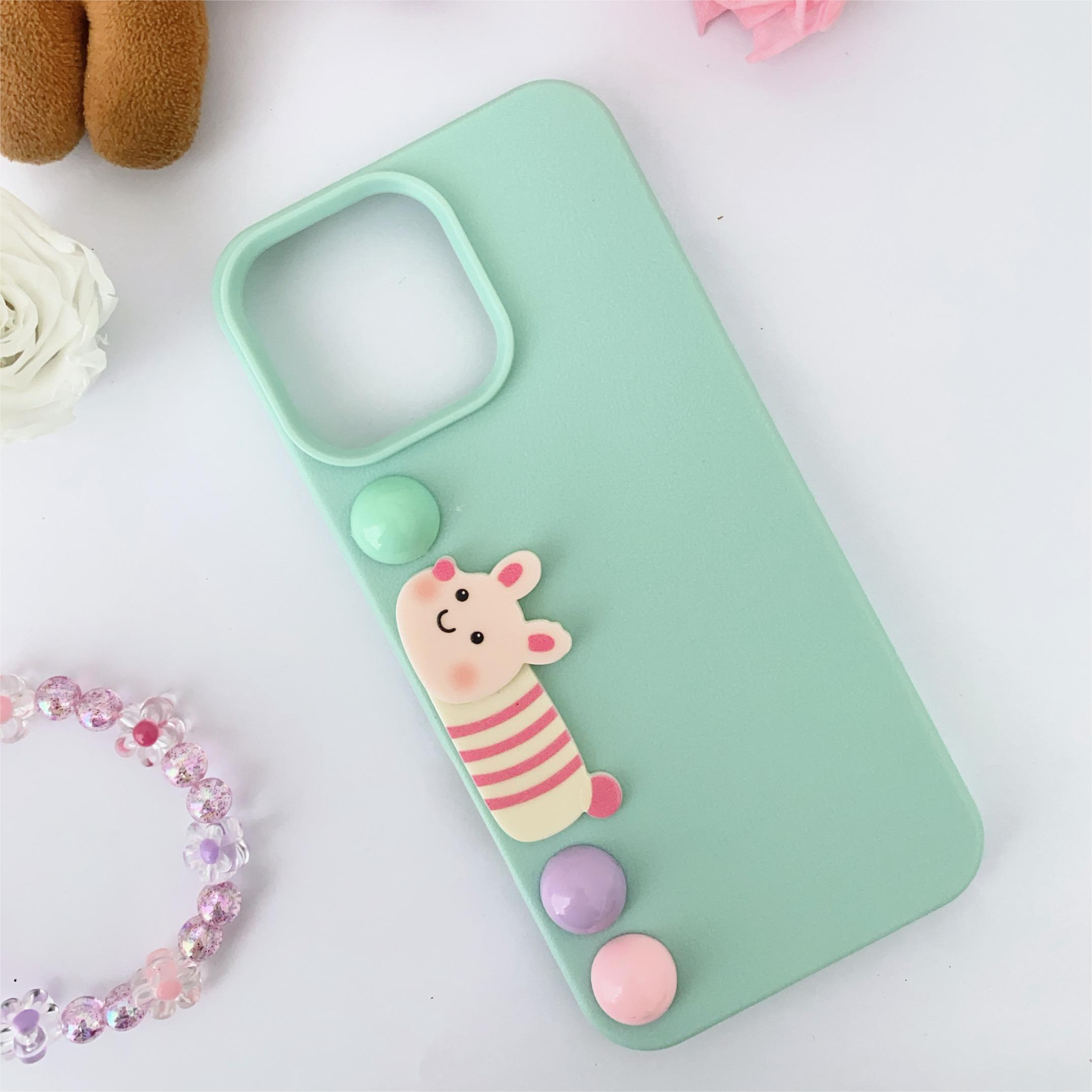 

Милый чехол для телефона с изображением синего кота/розового кролика, защитный чехол для iPhone 13/14/15/16 Pro Max for iPhone 16 Pro Max синий