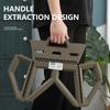 Hot Sale Modern Storage Folding Stool Strong Portable Plastic Stools Eco-friendly Home Foldable Solid Step Stool for Adults