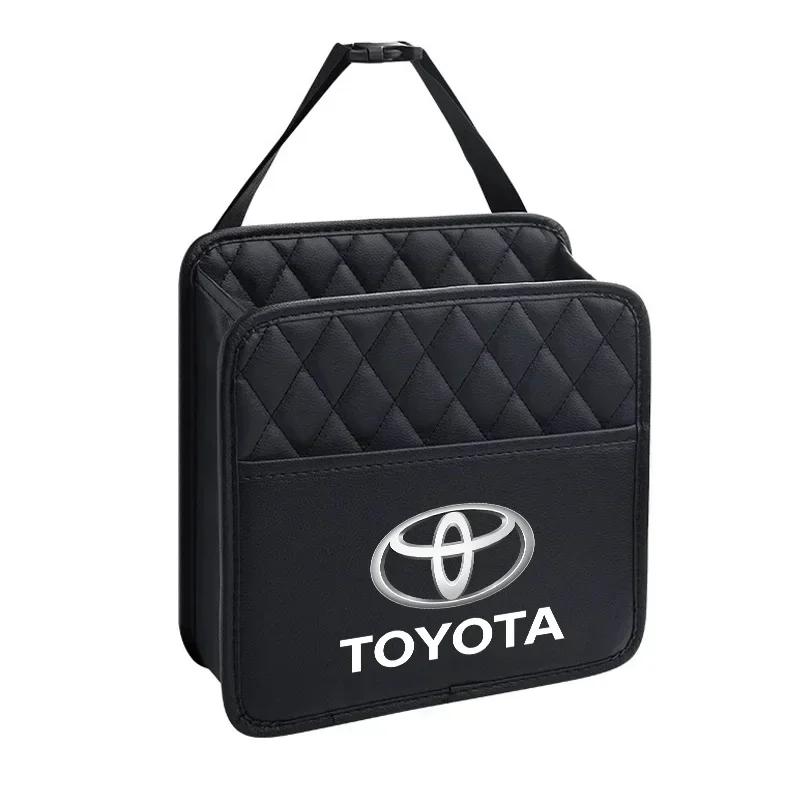 Car Multi-function Storage Bag Automobile Seat Back Storage Pocket for Toyota TRD GR Corolla Avensis Yaris Rav4 Hilux Auris Camry Prius
