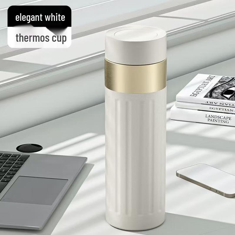

Mingzhanxuan Mechanical Temp Display Insulated Tea Bottle