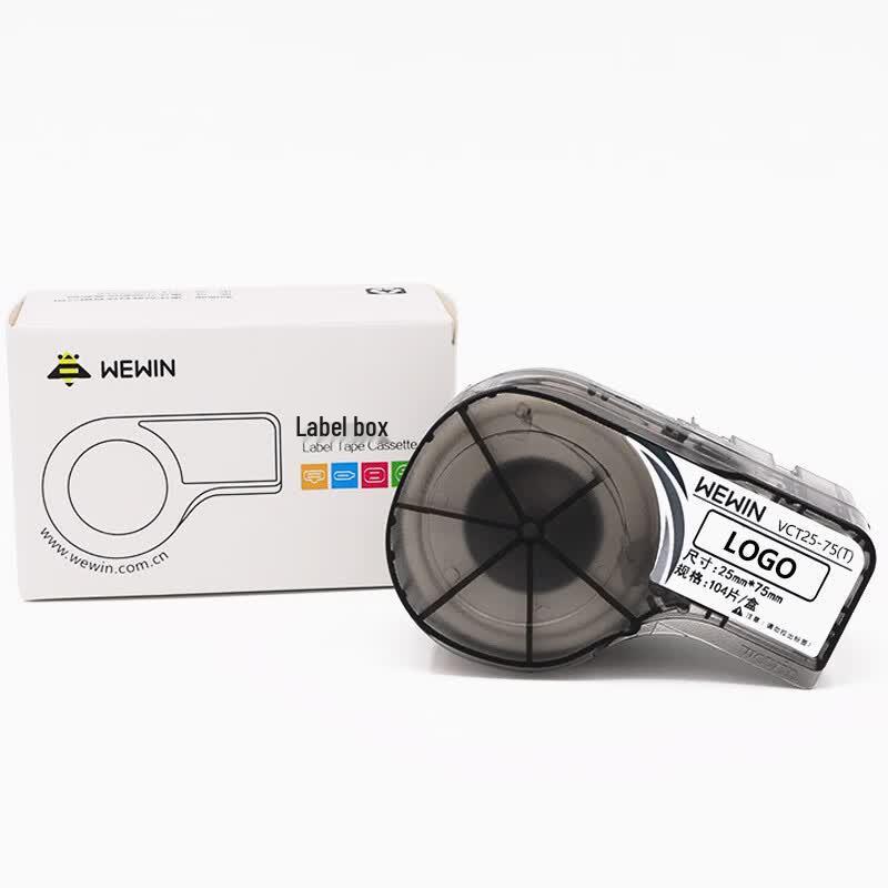 Wewin VCT25-75 25x75mm Thermal Label Paper