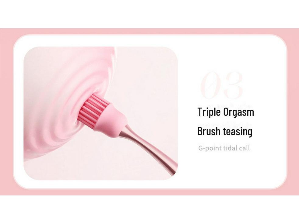 Miji Intense Vibration Pen for Women with 3 Head Covers - Adult Product (130/box)