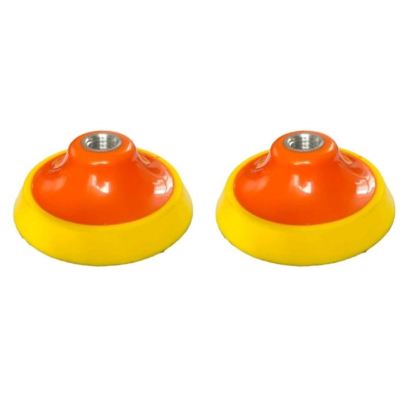 Sanding Pad Flocking Sandpaper Disc With Universal Adhesive Backing Pad For Stone Grinding And Polishing Tasks