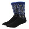 Unisex Malerei Stil Astronaut Mann Socken Baumwolle Harajuku Bunt Vollsocken Damen Weltraum Streetwear 1 Paar Größe 38-46