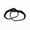 For Toyota Corolla   -2024 Car Rearview Mirror Rain Eyebrow Protector Cover Rainproof Frame ABS Mirror Accessories