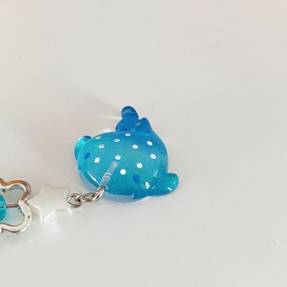 Marine Animal Mobile Phone Chain Ocean Theme Phone Lanyard Backpack Shark Phone Charm  Bag Pendant