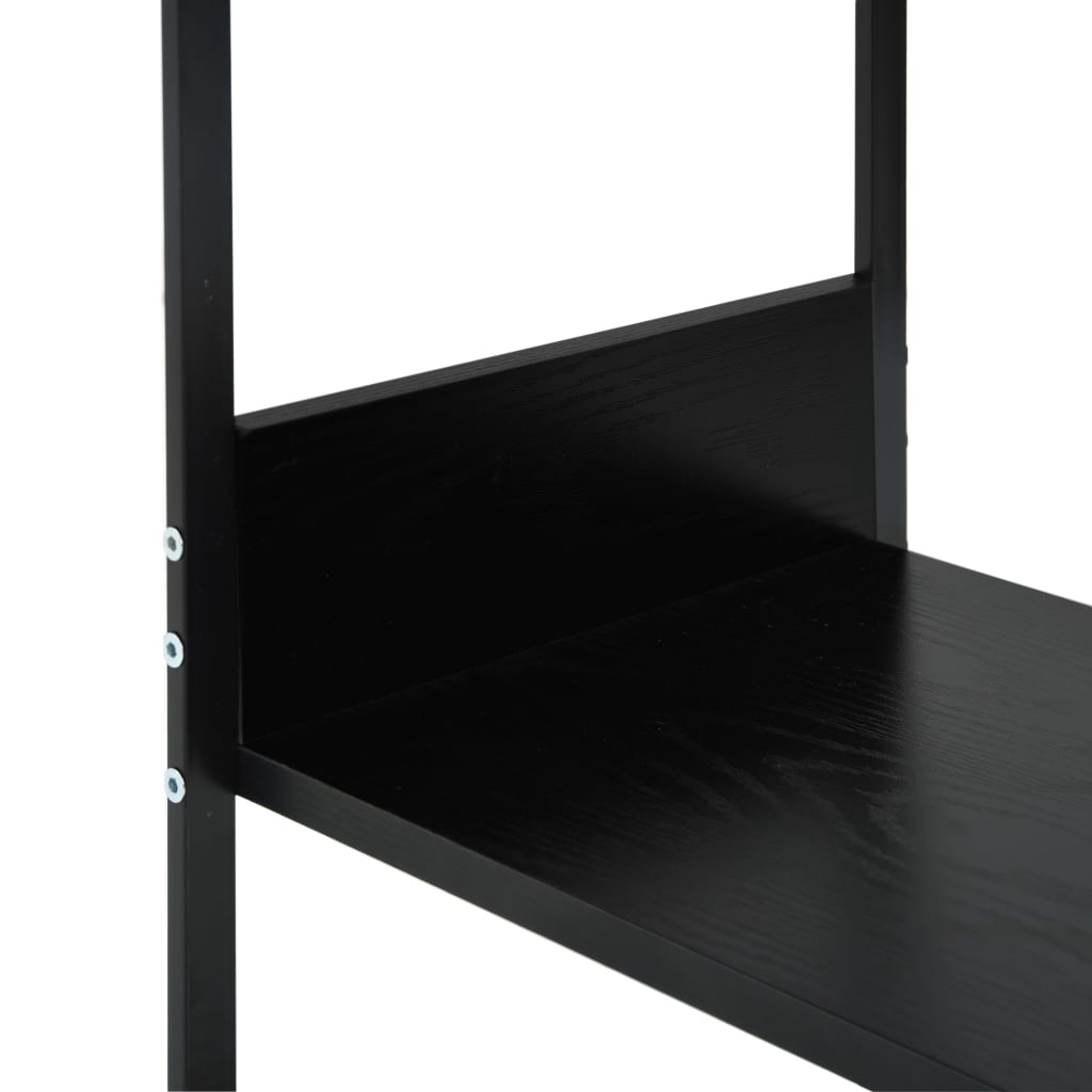 Small Bookshelf Black 33.5 x 39.6 x 79.7 cm Particleboard