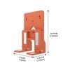 Seam Fixing Plate Cabinet Door Quick Installation Positioning Plate Foldable Fixing Plate Hinge Installation Positioning