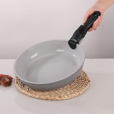 Knob-style Buckle Detachable Pan Handle Heat-resistant Pot Replacement Clip Handle  Hot Dish