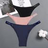 FINETOO 3PCS/Set Women's Lingerie Panties Cotton Gstring Female Underpants Sexy Letter Panties Thong Pantys Underwear Intimates
