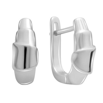 Silver Earrings Without Stones (2187493)