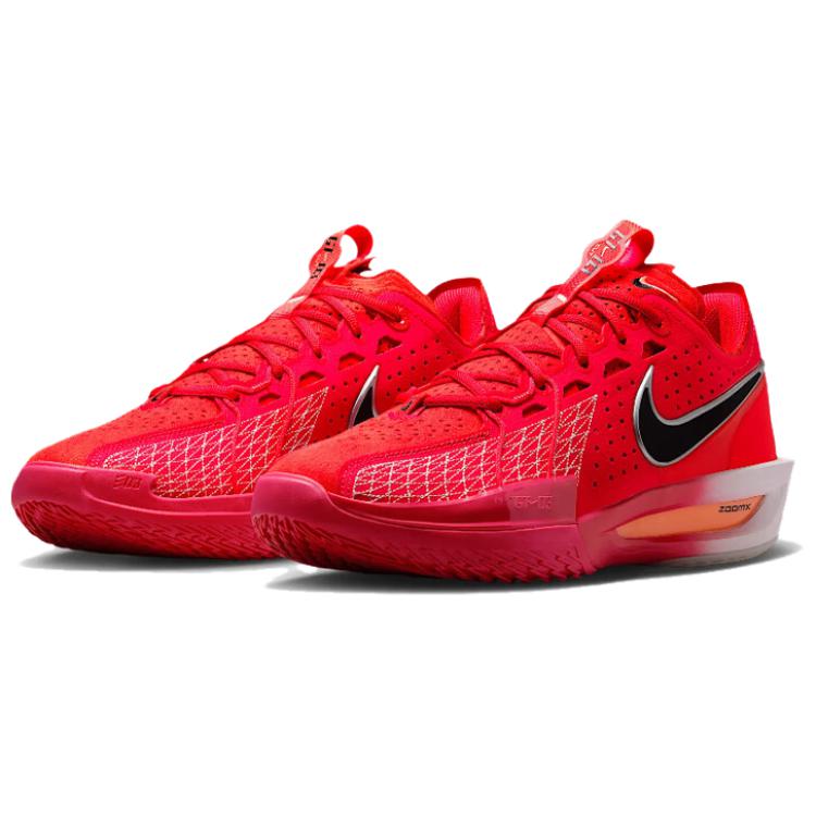 Nike Air Zoom GT Cut 3 EP Siren Red Men Sneakers Black Summit-White Atomic-Pink DV2918-602