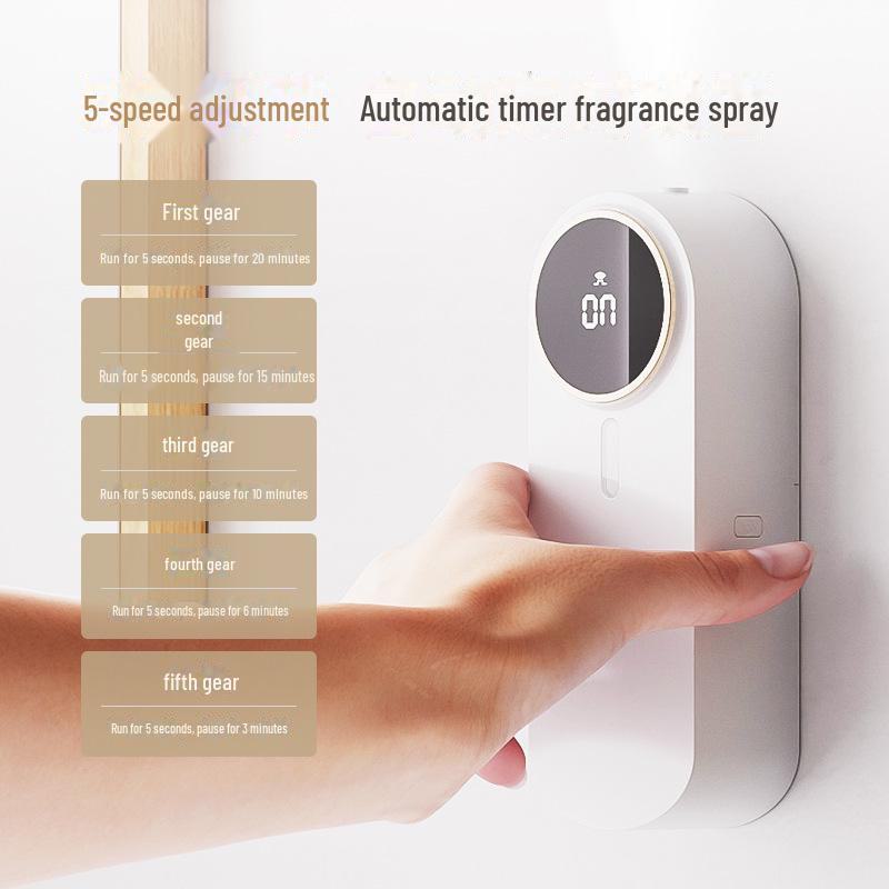 W3 Automatischer Aromatherapie-Diffusor: Lang anhaltender Raumduft für Zuhause & Badezimmer