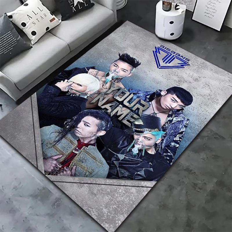 Big Bang Forever Custom Name Carpet Rug For Living Room Bedroom Home Sofa Decoration Kids Play Nonslip Floor Mat