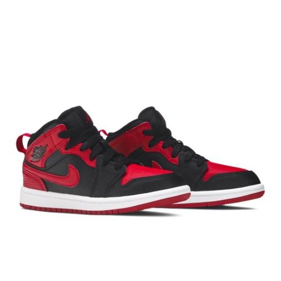 

Air Jordan 1 Mid PS Banned 640734-074 EU 31 чёрный/красный