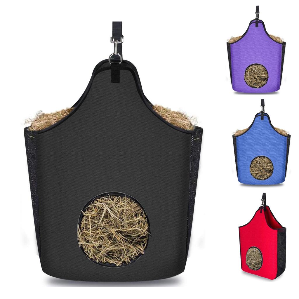 Horse Cow Sheep  Bales Bag Oxford Cloth  Pouch Horse Horse Gear Products Stable stack Slow Feeding Horse Feed Storage