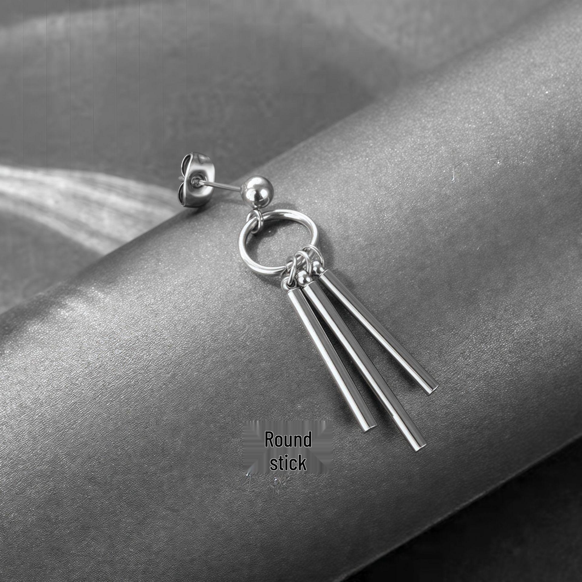 

Цилиндрические клипсы для ушей из титановой стали: Стильные серьги без прокола для модных мужчин