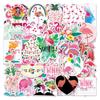 100 Flamingo Graffiti Stickers, Cartoon Animals, Decorations, Scooters, Motorcycles, Bikes, Car Stickers