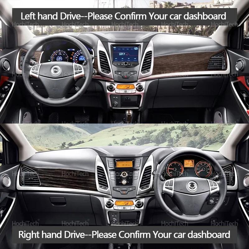 Dashboard Cover Protective Pad for Ssangyong Korando 2014 2015 Car Accessories Dash Board Sunshade Anto-UV Carpet Accessories
