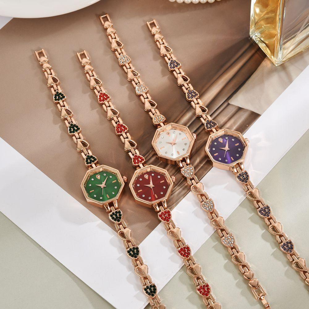 Bracelet Type Women's Wrist Watch Elegant Vintage Female Clock Ladies Business Watches  Female