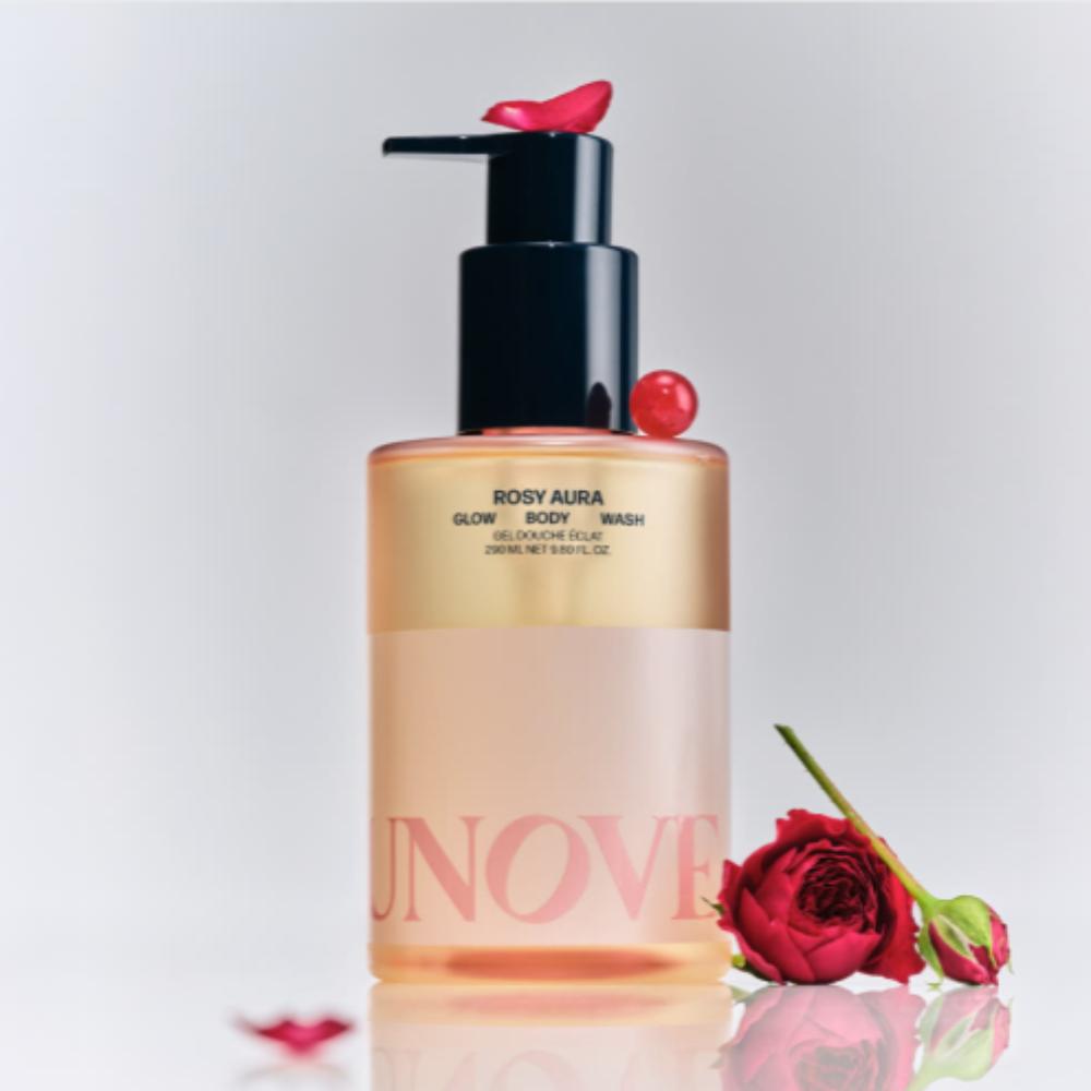 Unove Glow Body Wash 290ml – Hydrating & Radiance-Boosting Cleanser