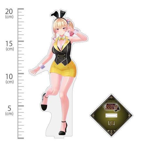 [Official] 2D COSPA Bunny Garden Rin Double-Sided Acrylic Stand (Large)