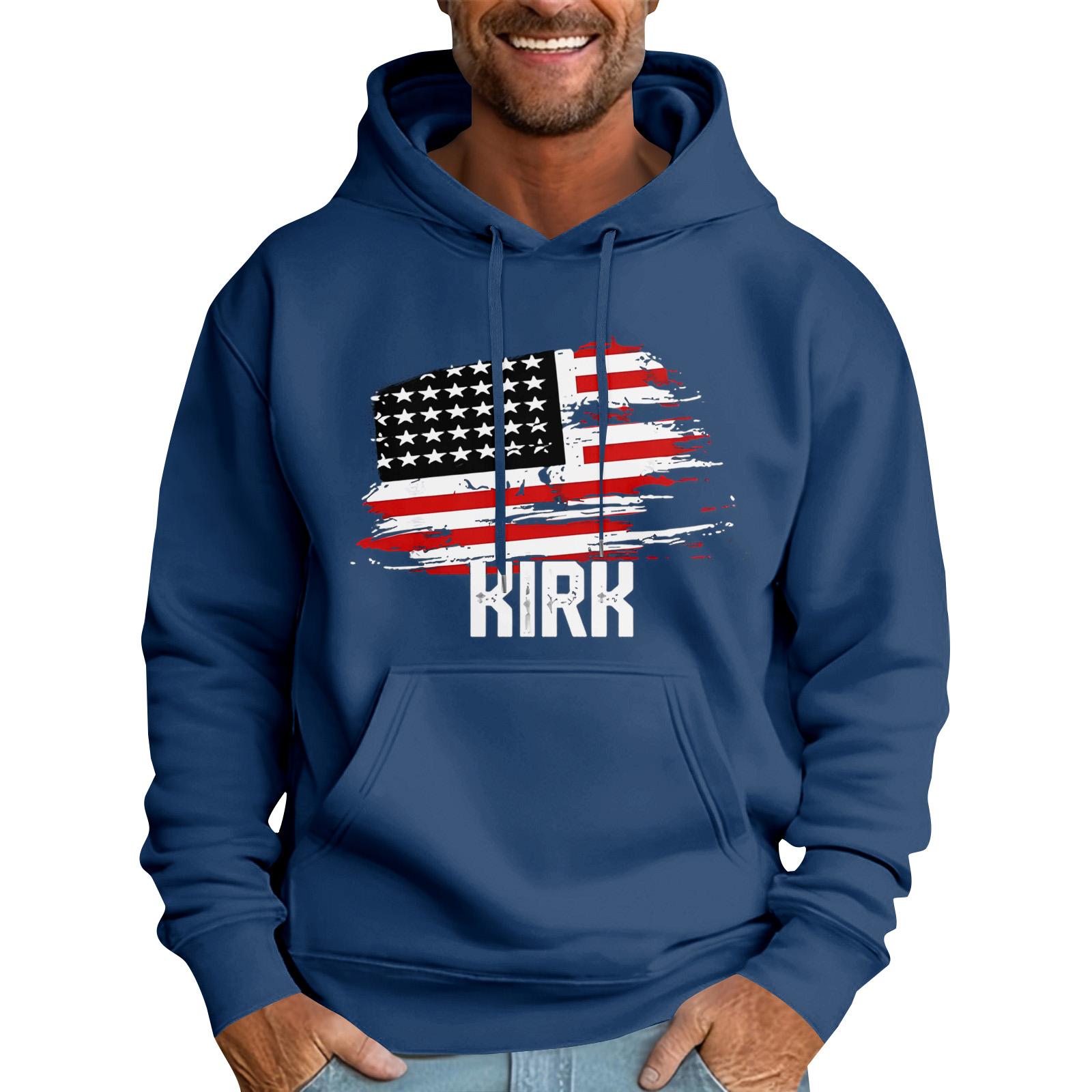 

Повседневное мужское худи свободного кроя с принтом букв L