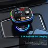C20 Car Mp3 Bluetooth Player Car Charger Fm Transmitter Bluetooth Hands-free