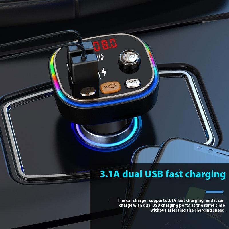C20 Car Mp3 Bluetooth Player Car Charger Fm Transmitter Bluetooth Hands-free