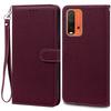 Für Redmi 9T Hülle Luxus Brieftasche Leder Klapphülle Für Xiaomi Redmi 9T Redmi9T Handyhülle Mit Kartenhalter Buchhülle Fundas