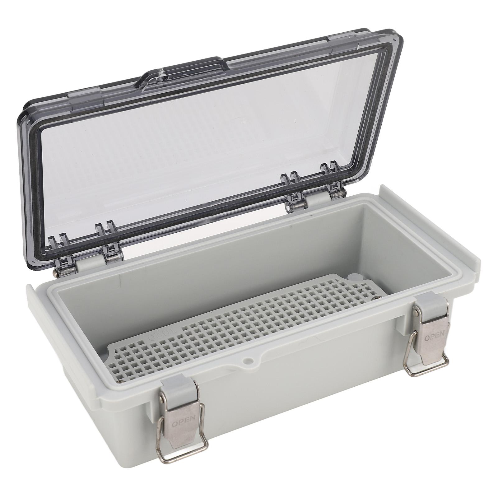 

7.9x3.9x2.8 Inch Outdoor Electrical Box IP67 Waterproof Plastic Electrical Junction Box with Transparent Cover