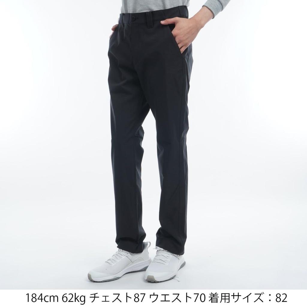 Bridgestone Golf DGM01K Men's Long Golf Pants, Black